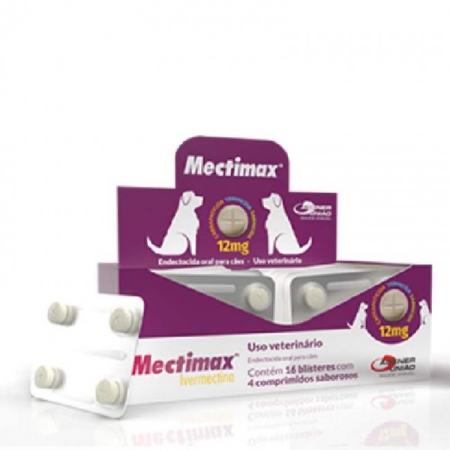 MECTIMAX 12MG DYSPLAY C/64 COMPRIMIDOS