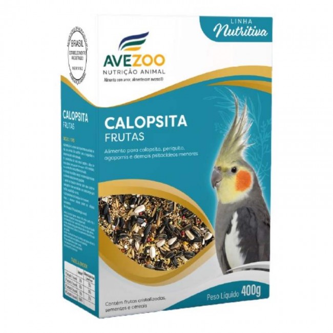 CALOPSITA NUTRITIVA FRUTAS 400G
