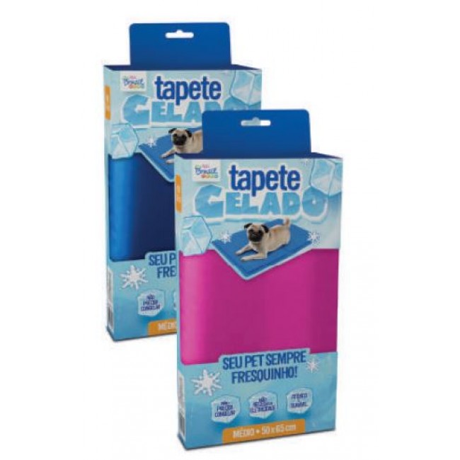 TAPETE GELADO THE ICE PAD ROSA MED 50X65