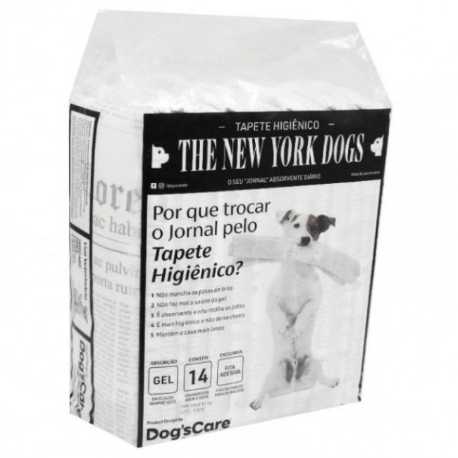TAPETE HIG THE NEW YORK DOG 55X60 C/14UN