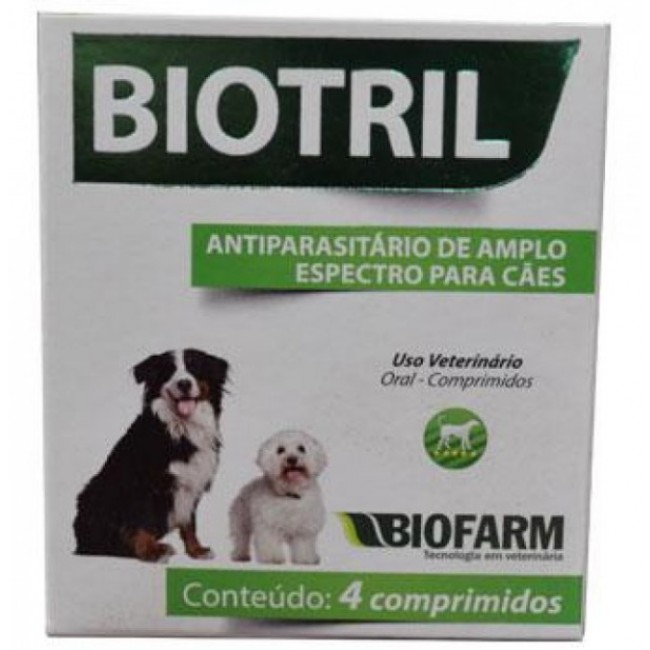 BIOTRIL C/4 COMPRIMIDOS BIOFARM