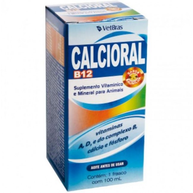 CALCIORAL B12 100ML VETBRAS