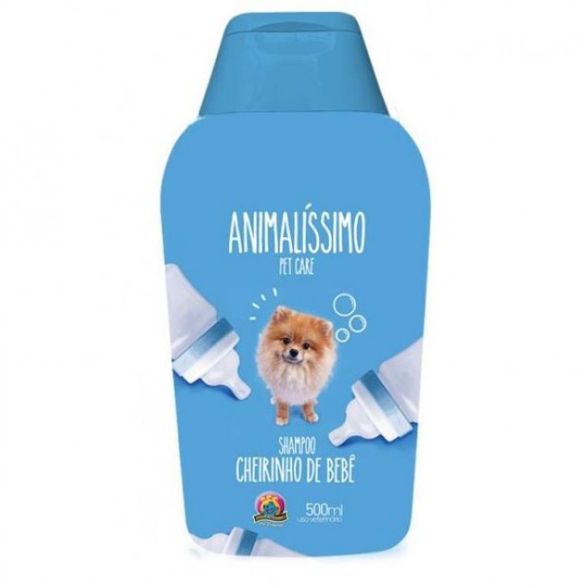 SHAMPOO ANIMALIS CHEIRINHO DE BEBE 500ML